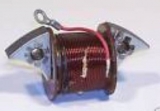 ART.7064-Bobina alimentazione VESPA GS 150 con spinterogeno - APE 150('60)  interasse fori d'attacco mm.43